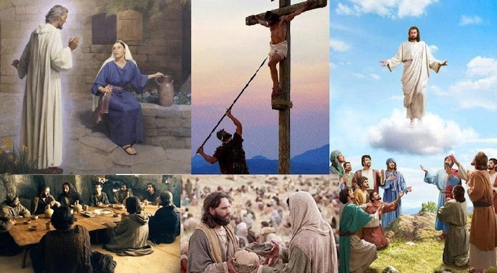 Przedstawia sceny z Mateuszem